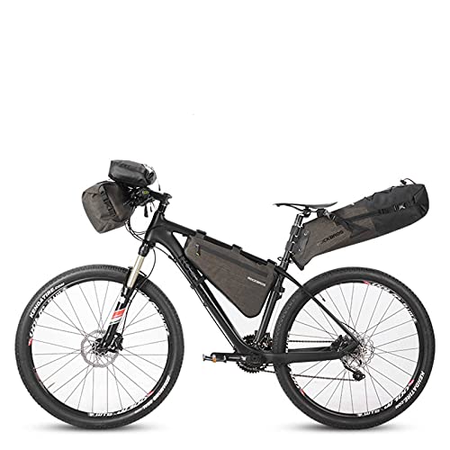 N\C Bolsa para portabicicletas,Bolsa Reflectante para Cuadro de Bicicleta de montaña de Gran Capacidad a Prueba de Lluvia,Bolsa para Bicicleta de Carretera,Bolsa Triangular,Bolsa Impermeable para