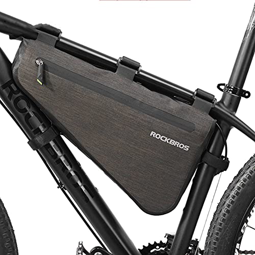 N\C Bolsa para portabicicletas,Bolsa Reflectante para Cuadro de Bicicleta de montaña de Gran Capacidad a Prueba de Lluvia,Bolsa para Bicicleta de Carretera,Bolsa Triangular,Bolsa Impermeable para