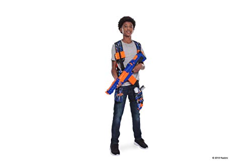 Nerf Elite Multipack Mobile Gear Pack – Funda – Recarga – Chaleco de Utilidad, Color Azul y Gris, Talla única (Jazwares NER0160)