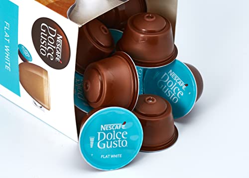 Nescafé New Dolce Gusto Flat White 16 Capsules.