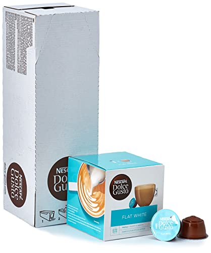 Nescafé New Dolce Gusto Flat White 16 Capsules.