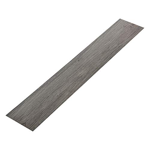 neu.holz Pisos de Vinilo-PVC Decorativo Diseño de Pisos laminados 42 planchas Decorativas = 5,85 m² Suelo Autoadhesivo Roble Gris Alaska (Grey Alaska Oak)