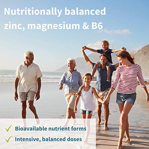 Neurobalance zmb6, picolinato de zinc, citrato de magnesio y vitamina B6, suplemento para adultos y niños, 360 comprimidos