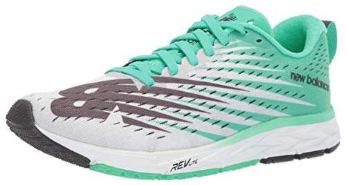 New Balance 1500v5, Zapatillas de Running Mujer, Blanco (White/Neon Emerald Wg5), 37 EU