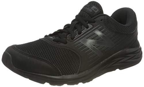 New Balance 411 Sneakers, Zapatillas de Correr Mujer, Negro (Triple Black), 44 EU