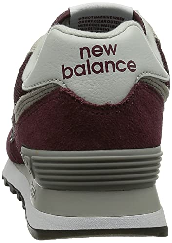 New Balance 574 Core, Zapatillas Hombre, Rojo (Burgundy), 40.5 EU