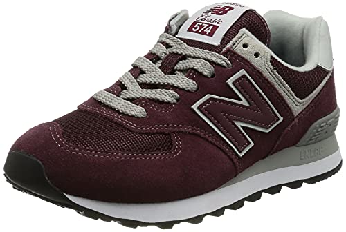 New Balance 574 Core, Zapatillas Hombre, Rojo (Burgundy), 40.5 EU