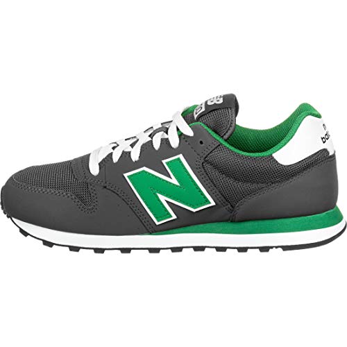 New Balance GM500TRW, Zapatillas Hombre, Gris /Verde, 44 EU