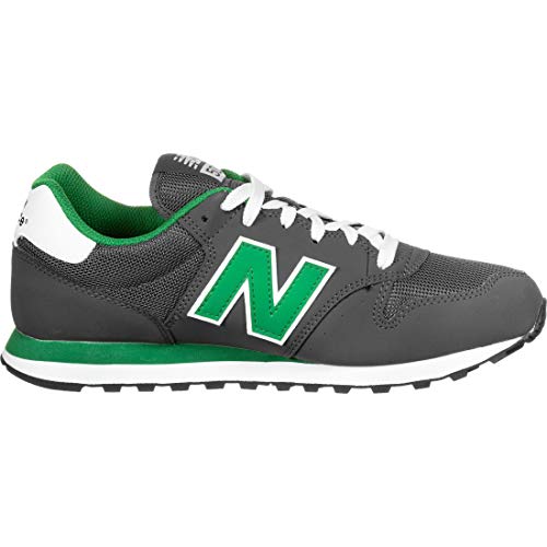 New Balance GM500TRW, Zapatillas Hombre, Gris /Verde, 44 EU