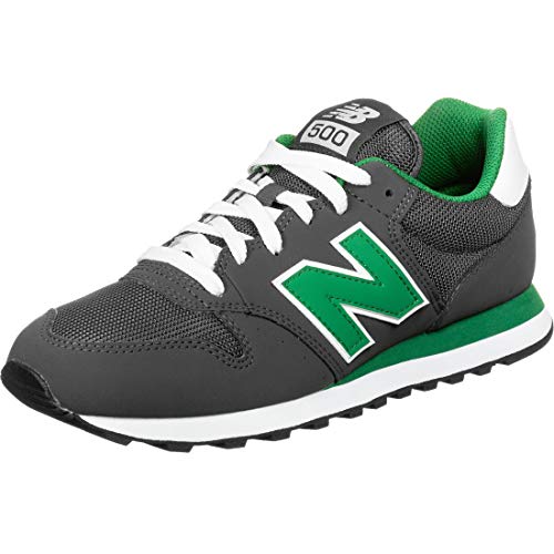 New Balance GM500TRW, Zapatillas Hombre, Gris /Verde, 44 EU