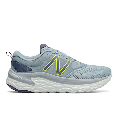 New Balance Men's Fresh Foam Altoh V1 Running Shoe, Grey/Grey/Yellow, 8 M US