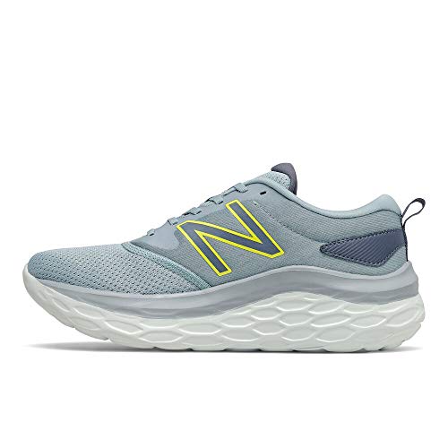 New Balance Men's Fresh Foam Altoh V1 Running Shoe, Grey/Grey/Yellow, 8 M US