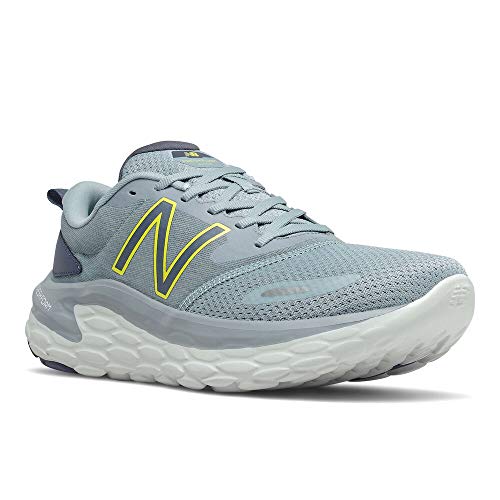 New Balance Men's Fresh Foam Altoh V1 Running Shoe, Grey/Grey/Yellow, 8 M US