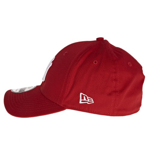 New Era 39Thirty League Basic New York Yankees, Gorra para Hombre, Rojo (Scarlet/White), M/L