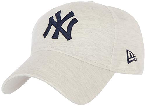 New Era Gorra 9FORTY MLB Jersey Essential NY Yankees Blanco Roto-Azul Marino - Ajustable