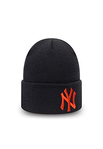 New Era Gorro Modelo League Essential Cuff Knit NEYYAN Marca, Navy, Talla única