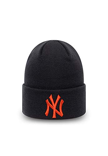 New Era Gorro Modelo League Essential Cuff Knit NEYYAN Marca, Navy, Talla única