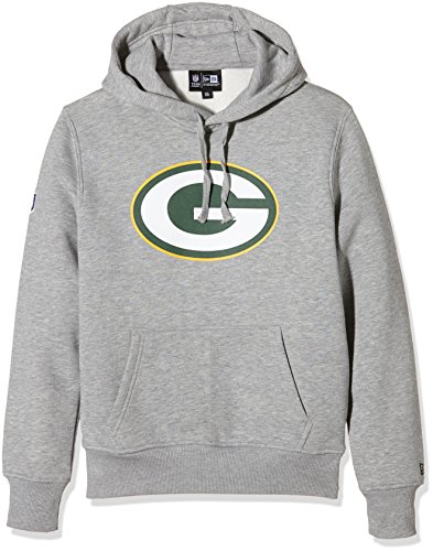 New Era NE92160FA14 Team Logo PO Hood GREPAC Sudadera, Gris (HGR), XL Unisex Adulto