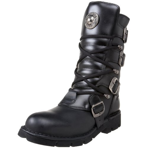 New RockM 1473 S1 - Botas Unisex Adulto, Negro (Noir (Itali Negro/Nomada Negro/Planin)), 40