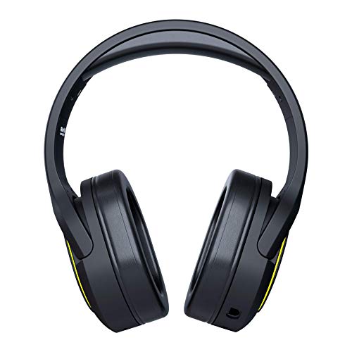 Newskill Scylla - Auriculares Gaming Inalámbricos con Micrófono totalmente Removible compatibles con PC, PS4, Xbox One y Smartphone (efectos de iluminación RGB)