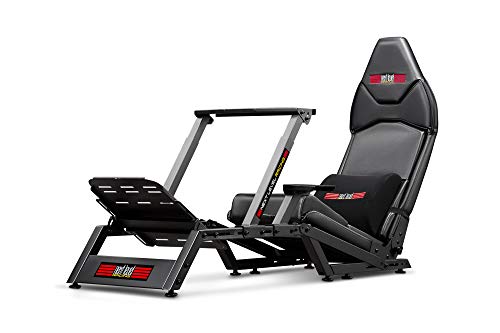 Next Level Racing F Cockpit, Aleación de Acero, Black, Dimensiones – Fórmula 170 x 60 x 100 cm.GT 140 x 60 x 125 cm