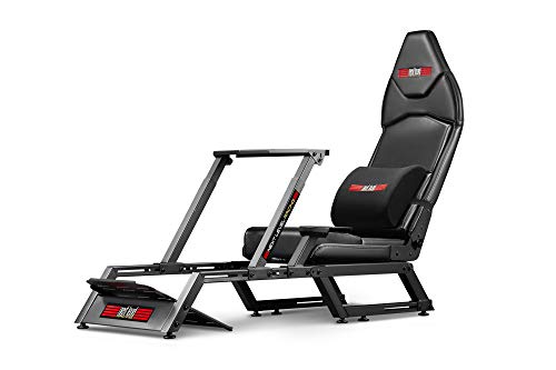 Next Level Racing F Cockpit, Aleación de Acero, Black, Dimensiones – Fórmula 170 x 60 x 100 cm.GT 140 x 60 x 125 cm