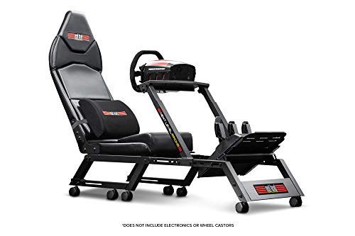 Next Level Racing F Cockpit, Aleación de Acero, Black, Dimensiones – Fórmula 170 x 60 x 100 cm.GT 140 x 60 x 125 cm