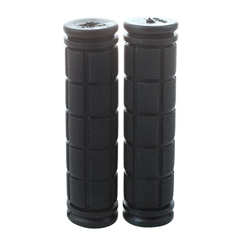 NEYOANN Mountain Bike Grips manillar manillar Trekking Soft Rubber 1 par Negro