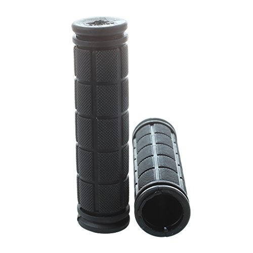 NEYOANN Mountain Bike Grips manillar manillar Trekking Soft Rubber 1 par Negro