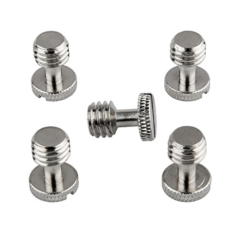 NICEYRIG 3/8 tornillo cámara de liberación rápida adaptador de tornillo de trípode Connecter Rig DSLR Cámara Accesorios