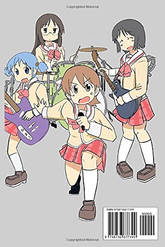 Nichijou My Ordinary Life The Band Notebook: (110 Pages, Lined, 6 x 9)