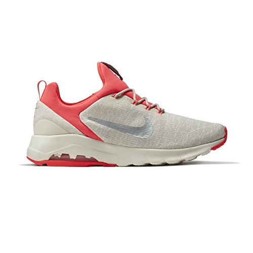 NIKE Air MAX Motion Racer Mujer Blanco Rojo