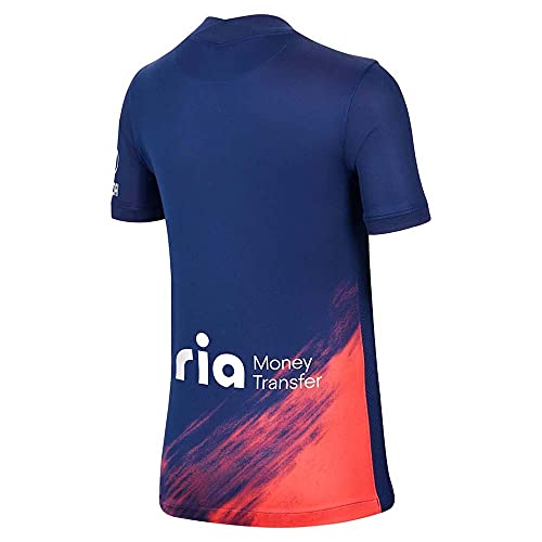 Nike - Atlético de Madrid Temporada 2021/22 Camiseta Segunda Equipación Equipación de Juego, S, Unisex