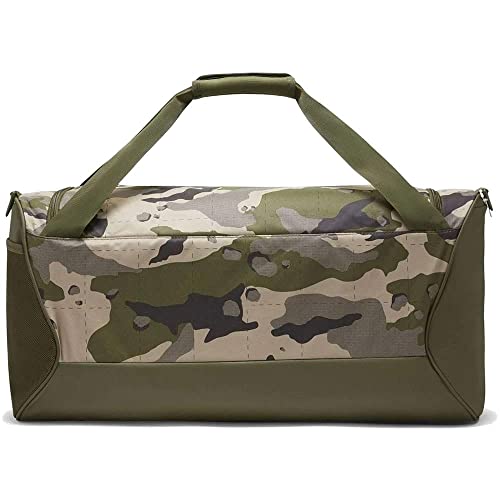 NIKE Bolsa Brasilia Camo Training Caqui Verde