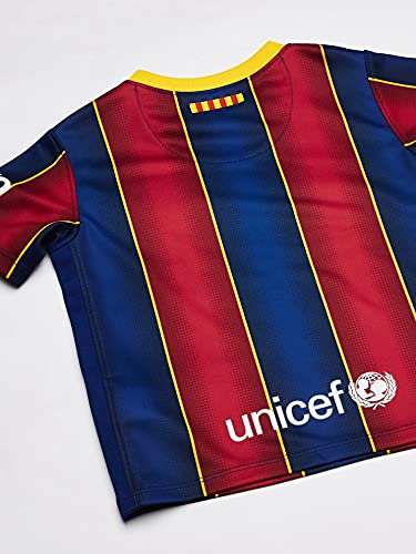 NIKE FC Barcelona Temporada 2020/21-FCB I NK BRT HMCD4607-456 Kit Completo Primera Equipación, Niño, Deep Royal Blue/Varsity Maize Full Sponsor, 6-9