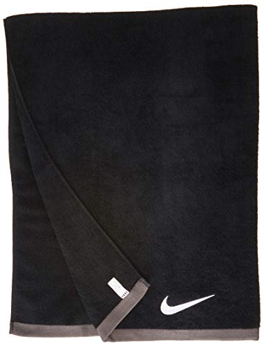 Nike Fundamental Toalla, Unisex Adulto, Multicolor (Bla/Whi), Única