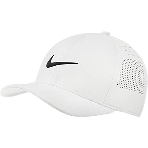 NIKE Gorra Unisex Aerobill Classic 99 (White, M/L)