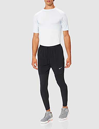 NIKE M NK DF Run DVN PHNM ELT HYB Pants, Black/Black/Reflective silv, Mens