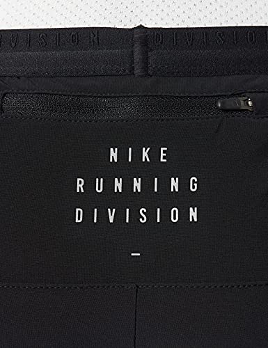 NIKE M NK DF Run DVN PHNM ELT HYB Pants, Black/Black/Reflective silv, Mens