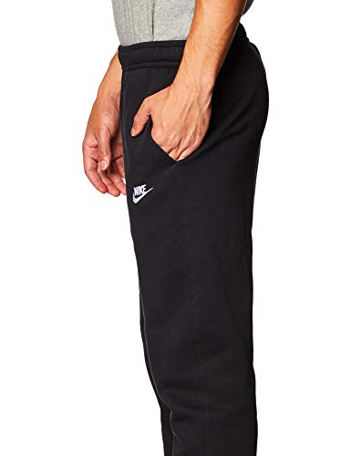 NIKE M NSW Club Pant CF BB Pantalones de Deporte, Hombre, Black/Black/(White), L
