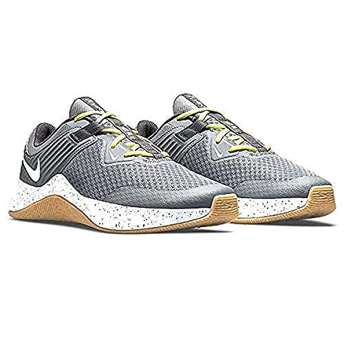 Nike MC Trainer, Entrenador. Hombre, Gris Ahumado, Blanco, Gris Ahumado, Verde Lima, 44.5 EU