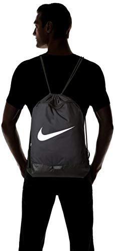 NIKE Nk Brsla Gmsk-9.0 Bolsa Deportiva, Unisex Adulto, Negro (Black/Black/White), MISC