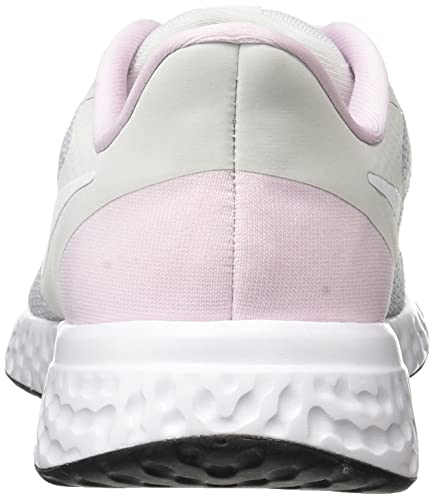 Nike Revolution 5, Zapatillas de Gimnasio, Photon Dust/White-Pink Foam, 40 EU