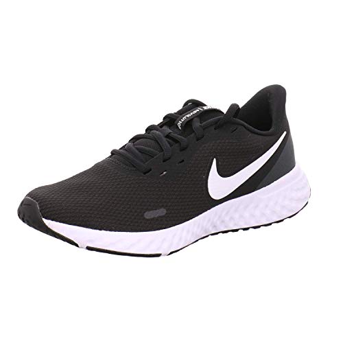 NIKE Revolution 5, Zapatillas Mujer, Negro (Black White Anthracite BQ32), 35.5 EU