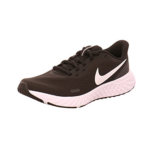 NIKE Revolution 5, Zapatillas Mujer, Negro (Black White Anthracite BQ32), 35.5 EU