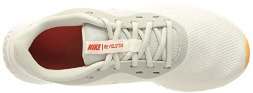 Nike Revolution 5, Zapatillas para Correr Hombre, Gris y Verde, 43 EU