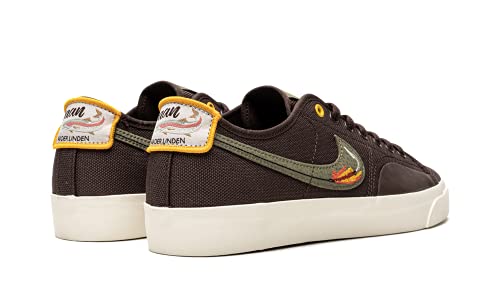 Nike SB Blazer Court Daan Van Der Linden - Zapatillas para hombre, color Marrón, talla 42 EU