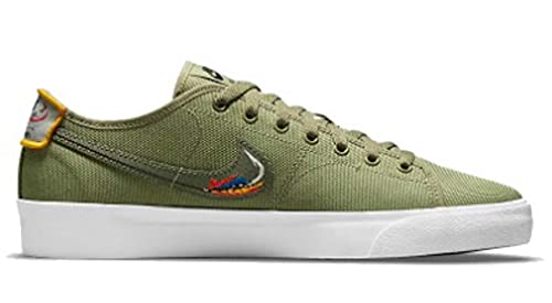 Nike SB Blazer Court Daan Van Der Linden - Zapatillas para hombre, color Verde, talla 45 EU