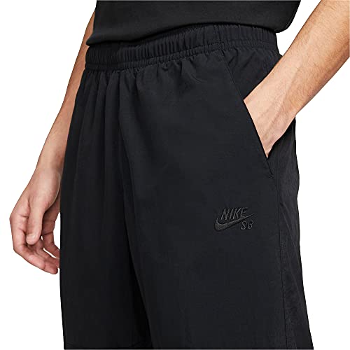 Nike SB Skate Track Pant - Pantalón de chándal para hombre, negro, M