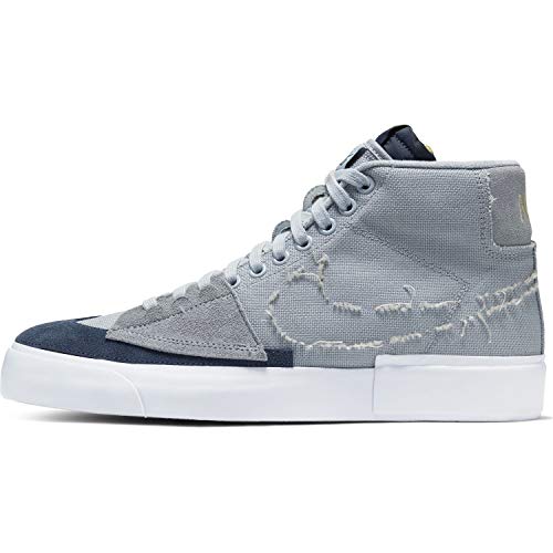 Nike SB Zoom Blazer Mid Edge - Zapatillas para hombre, Obsidiana Mist Fossil Obsidian Mist, 47.5 EU